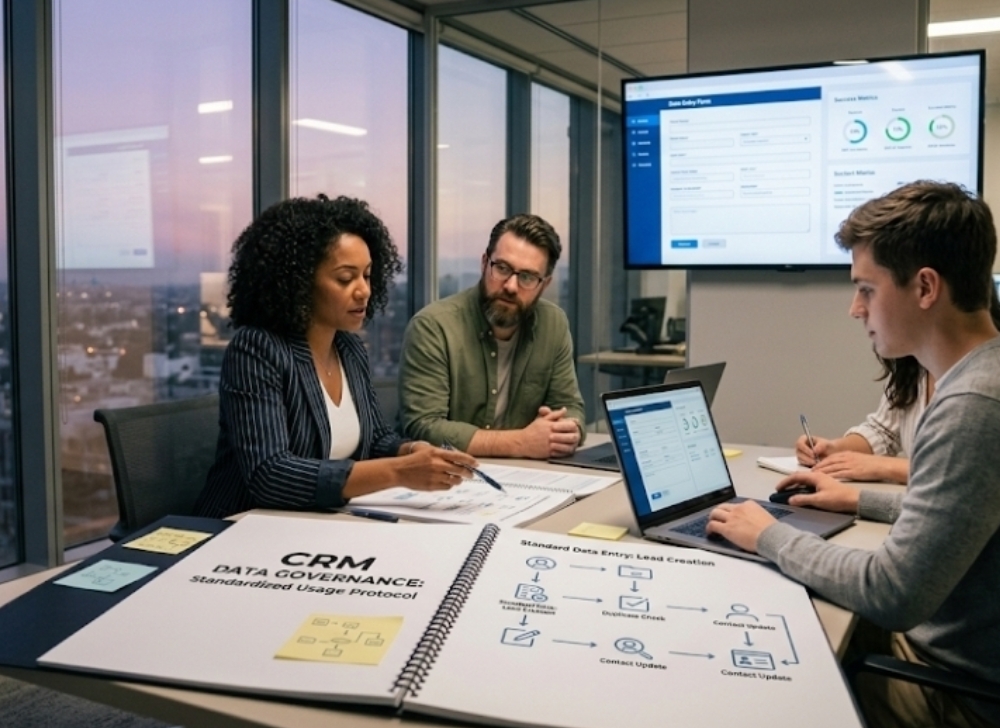 The Labyrinth of Data Ownership in Shared CRM Ecosystems